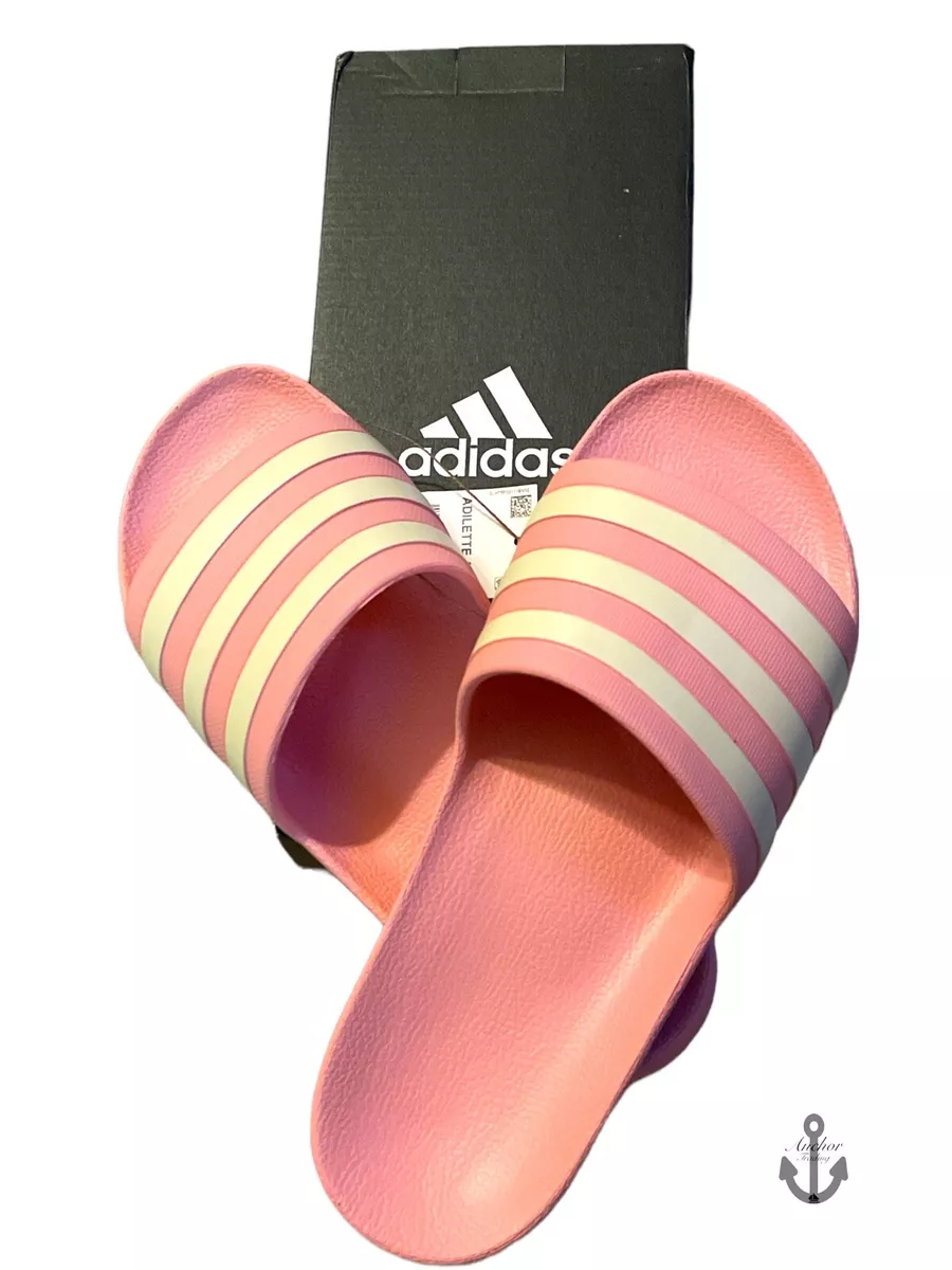 Women s Sandals Adidas Adilette Aqua Slides GZ5877 New With Box Size 8