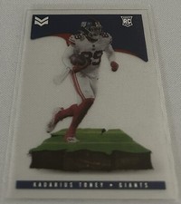 2021 Chronicles Stars & Stripes Football Kadarius Toney New York Giants RC MAG10
