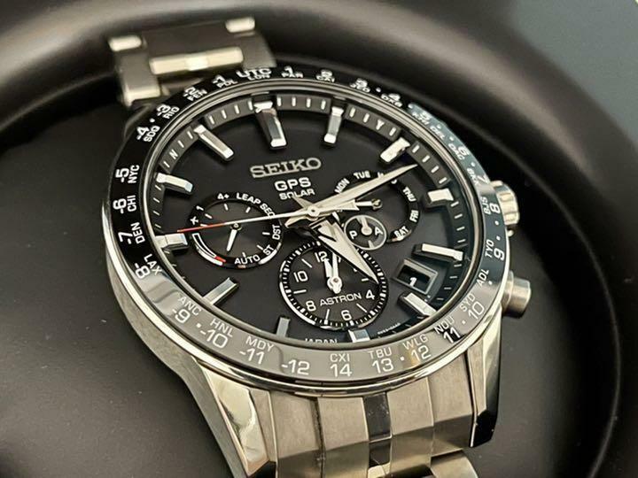 SEIKO ASTRON SBXC003 5X53-0AB0 GPS Solar Men's Watch Black SEIKO ASTRON SBXC003 5X53-0AB0 GPS Solar Men's Watch Black