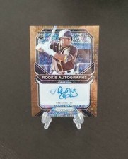 2021 Panini Prizm Jorge Ona Autographed Bronze Rookie Card 9/15 San Diego Padres