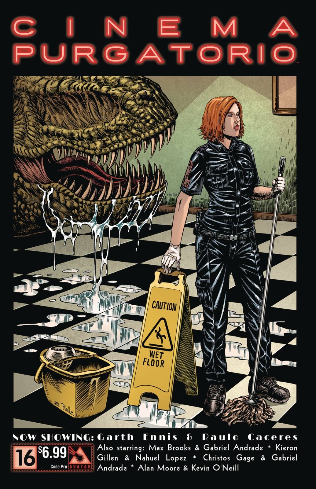 Cinema Purgatorio #16 - Code PRU Cover - Avatar Comics - 2018
