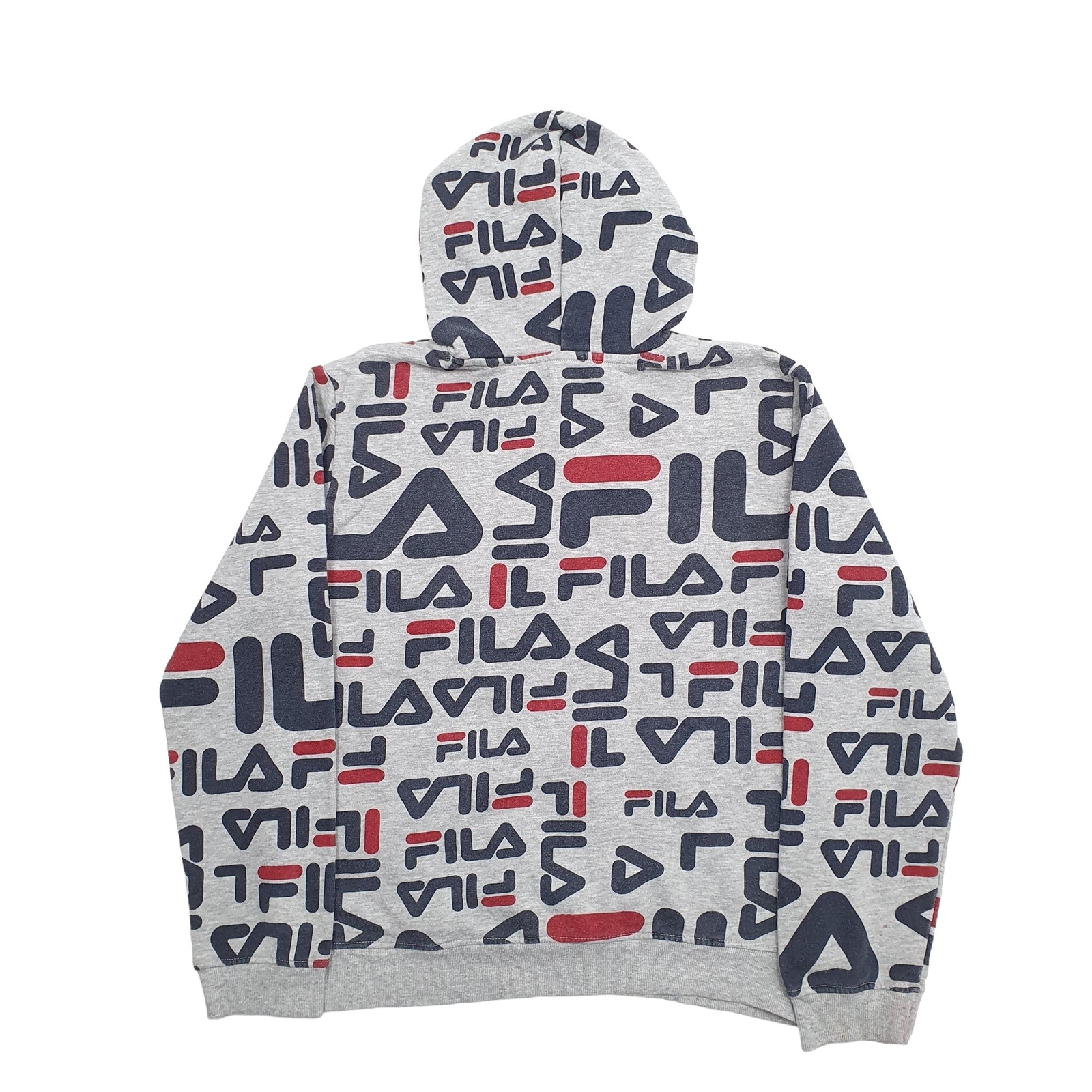 FILA Hoodie Spellout Jumper Sweatshirt Womens M image 4