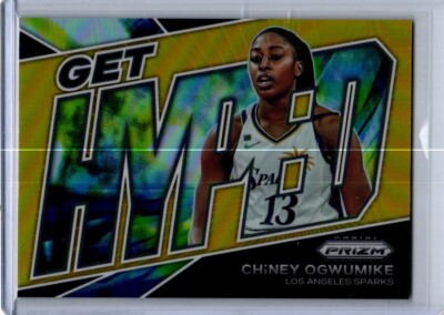 Panini Prizm Chiney Ogwumike Get Hyped GOLD /10 SSP