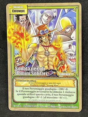 ONE PIECE TCG PROMO SONATE FOR SOLITAIRE MEN CA-W04 ITA NM