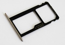 OEM UNLOCKED HUAWEI HONOR 7 PLK-AL10 ORIGINAL GOLD MICRO SD/DUAL SIM CARD TRAY