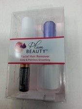 NEW Plum Beauty Facial Hair Remover Easy & Pa...