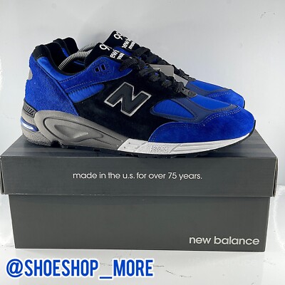   Brandneu in Originalverpackung New Balance M990PL2 Wildleder schwarz ABDECKUNG Made in US 8,5 UK 8 EU 42  