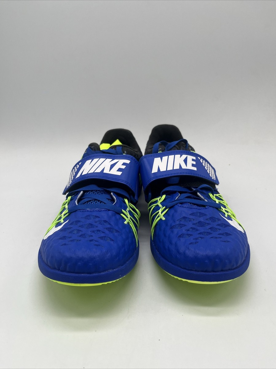 Nike Zoom TJ Elite Triple Jump Blue/Volt Track Spikes 705394-413