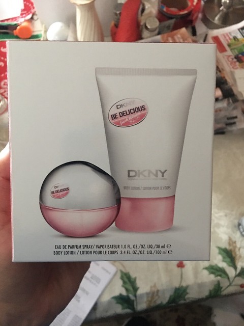 dkny perfume and body lotion set