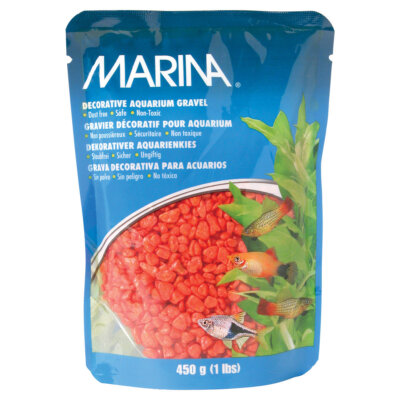 Marina Aquarienkies Gravel Orange 450 g, UVP 1,80 EUR, NEU
