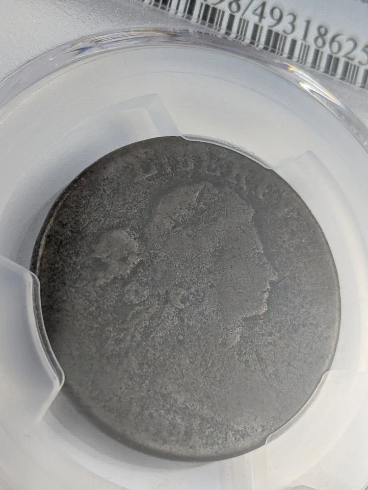 1801 Draped Bust Large Cent - PCGS VG Detail - Image 3 of 4