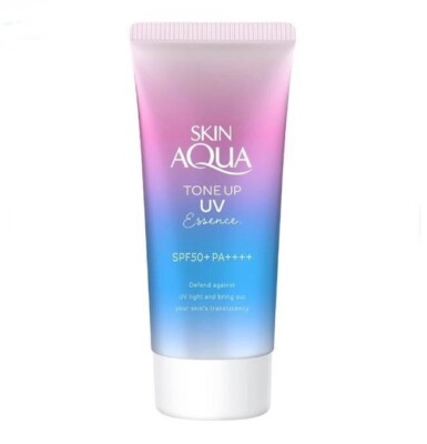 Sunplay Skin Aqua Tone Up UV sunscreen Essence SPF50+ PA++++ Lavender 80 g