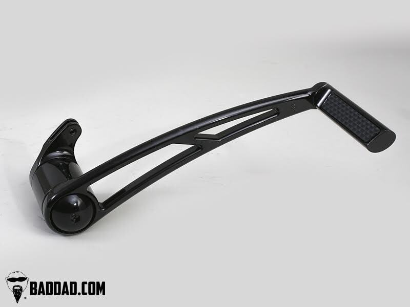 Bad Dad Black Forward Controls Toe Shifter 992 Floorboard