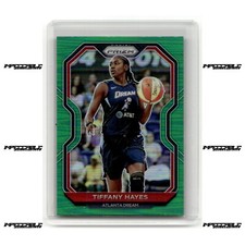 2021 Panini Prizm WNBA - Tiffany Hayes #87 Green Prizm SP