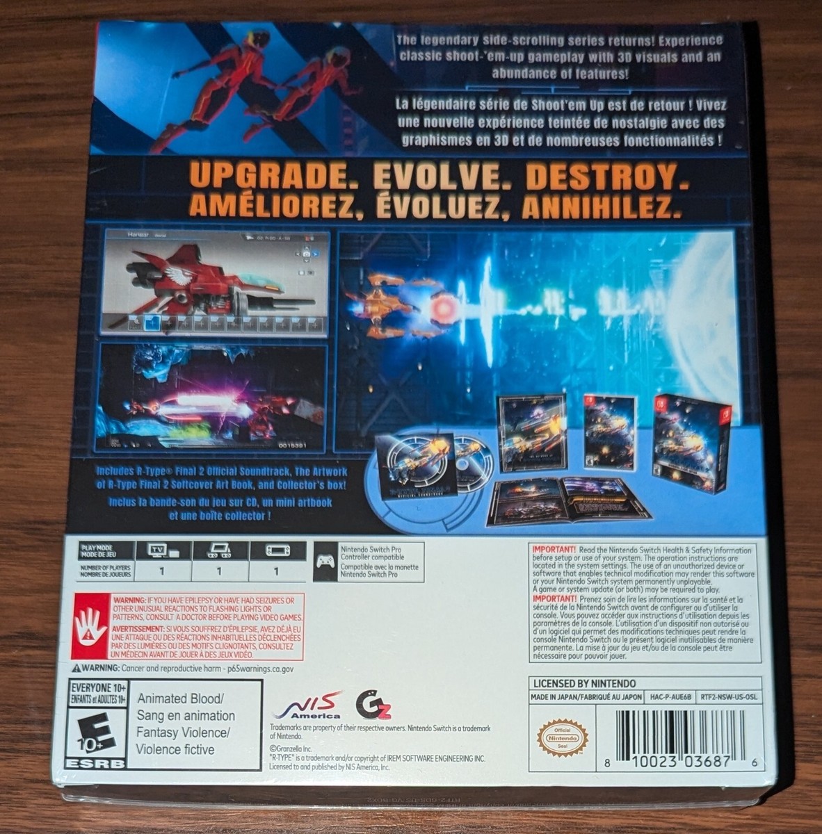 Nintendo Switch ps2 R-TYPE FINAL R-Type Final 2 [ Inaugural Flight Edition Box Set