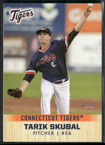 Tarik Skubal 2018 Connecticut Tigers Team Set