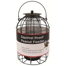 Garden Seed Peanut Fat Ball Wild Bird Feeder Hanging Squirrel Proof Garden Feed