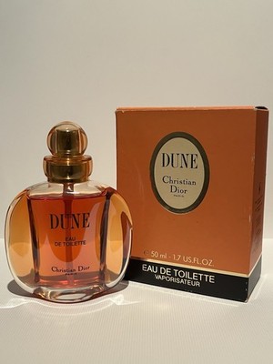 Vintage Christian Dior DUNE 1.7 FL. OZ / 50 ml Eau de Toilette
