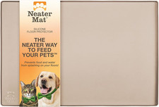 Neater Mat Pet Mats for Food and Water, Cat  Dog Bowl Mat Waterproof Silicone,