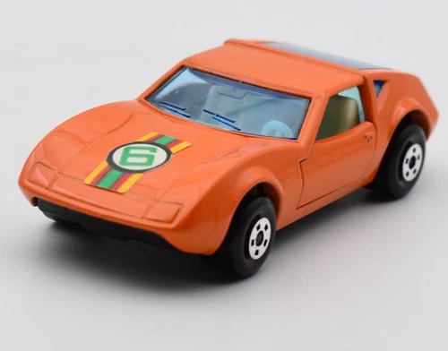 Matchbox Superfast #3 Monteverdi Hai. rare 6 Label. black base. Lesney England