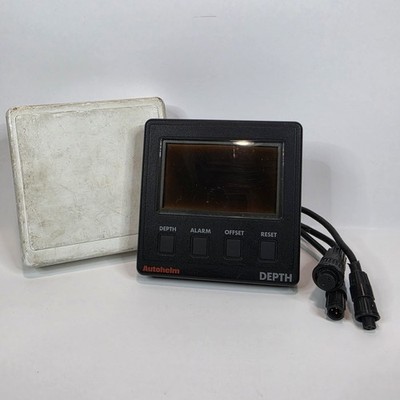 AUTOHELM ST50 PLUS DEPTH Instrument Display Unit Raymarine Z096 FOR PARTS!