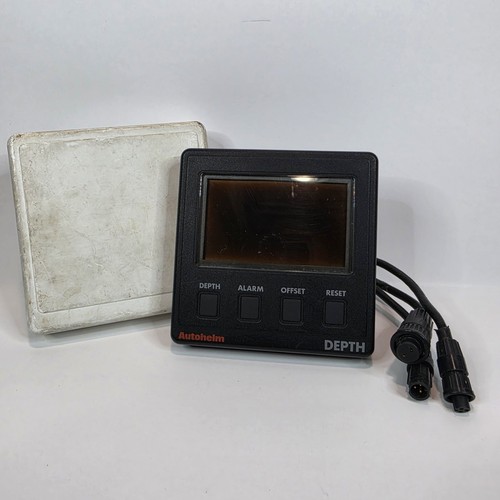 AUTOHELM ST50 PLUS DEPTH Instrument Display Unit Raymarine Z096 FOR PARTS!