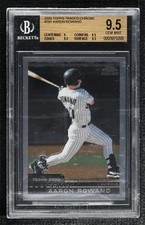 2000 Chrome Traded & Rookies Factory Set Aaron Rowand #T61 BGS 9.5 GEM MINT 0y8e