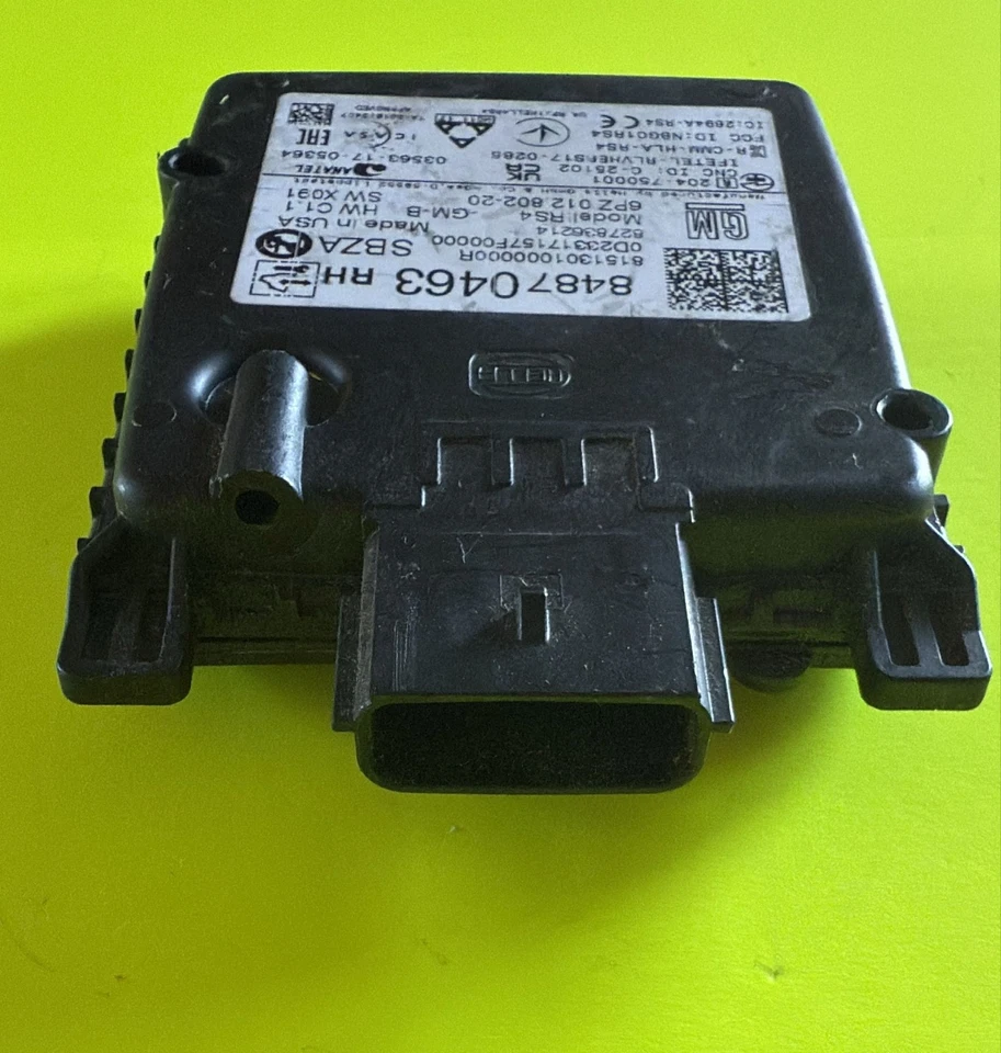 CADILLAC CT4 PASSENGER SIDE REAR BLIND SPOT MODULE 84870463 - Image 3 of 4