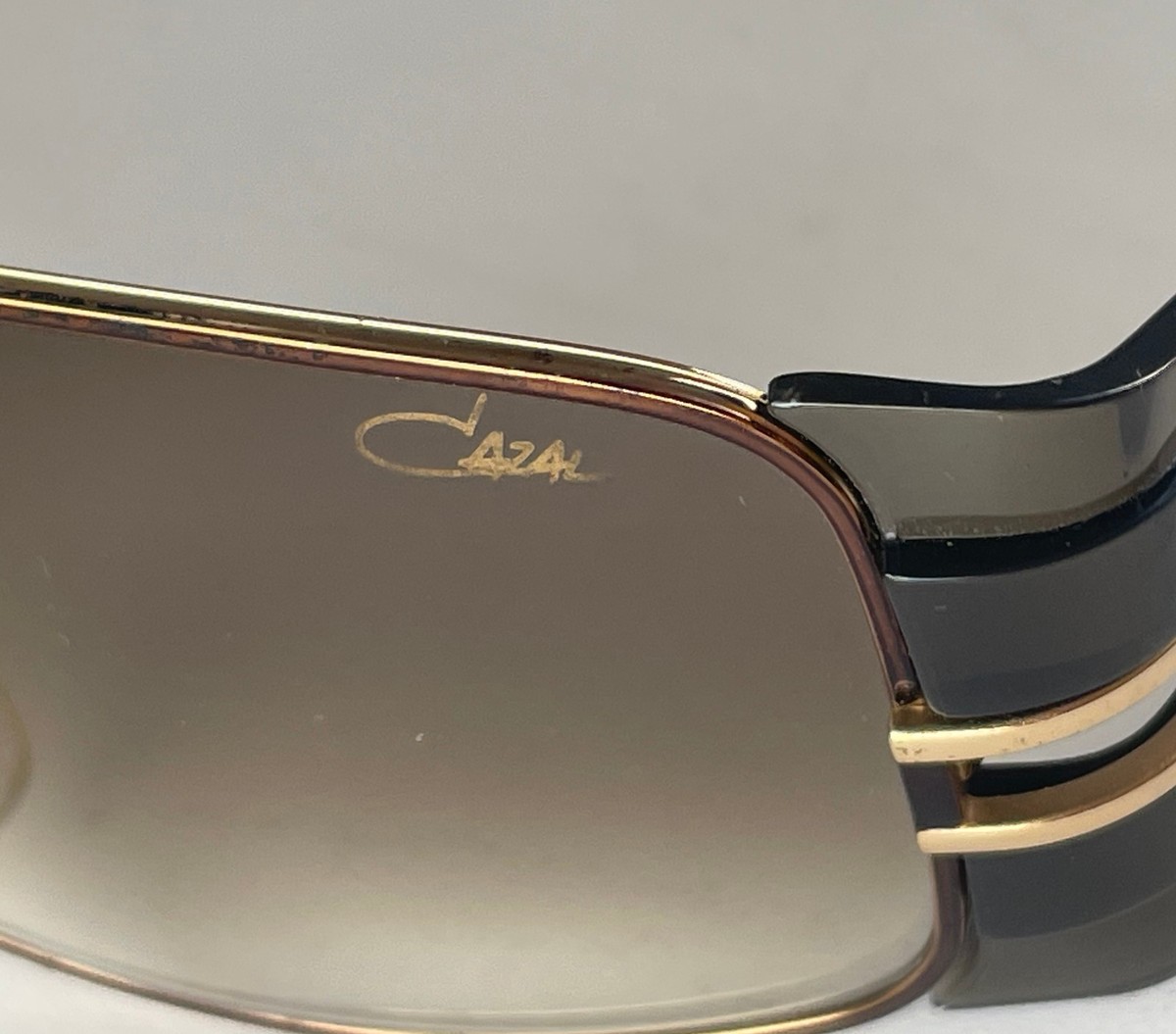 Vintage CAZAL 941 sunglasses wrap side shields oversize mens 