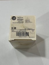ALLEN BRADLEY 800H-HP16KL8AXXX 2-POS SELECTOR SWITCH NEMA 7/9  NEW IN BOX 