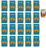 De Cecco Pipe Rigate N.49, 100% Italienisch Pasta Nudeln 20X 500G+Polpa 400G