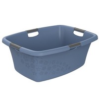 Rotho WÄSchewanne WÄSchekorb 50 Liter Flowers Horizon Blue Neu