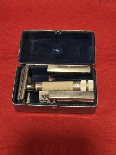 Vintage HOFFRITZ Slant Bar Safety Razor Made In Germany Original ...