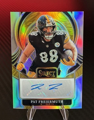 2025 Panini Select - Select Signatures Prizm Pat Freiermuth #SIP-PTF (AU)