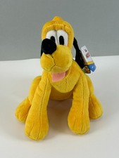 7" Pluto Plush Disney Junior Mickey Mouse Funhouse Just Play w/ Original Tags