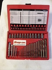 Snap On 35 Pc. Screw Extractorlh Cobalt Drill Bit Set Exd35 Missing Ex2