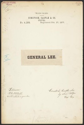 Photo:Comstock Castle Co General Lee Stove Trademark 1877 Trade Mark