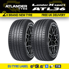 Image of 2X 195/45 R 15 ATLANDER LanderXsport ATL36 195/45R15 78V XL - NEW TYRE