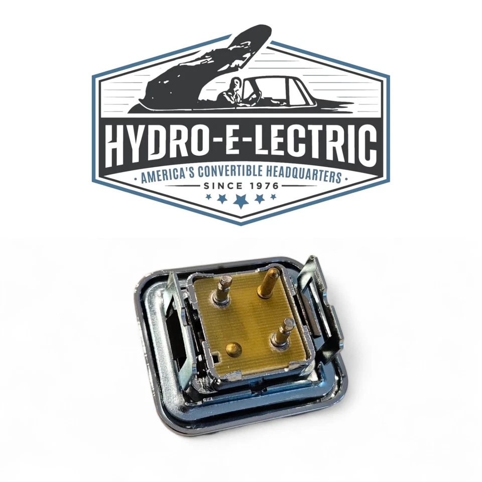 Nuevo interruptor de bloqueo eléctrico Chevrolet Chevy II Nova 1968-1970 - botón único - par Foto 2 de 4