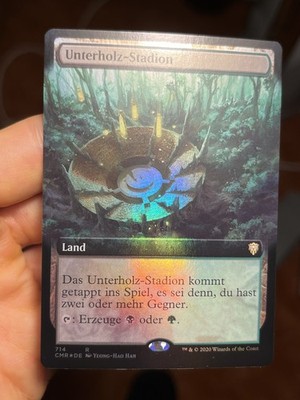 GERMAN Undergrowth Stadium   Extended Art Foil   Commander Legends   Mtg 1659