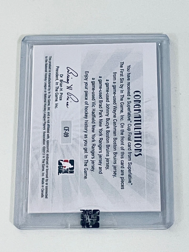 In The Game Superlative The First Six 1972 Cup Final Cashman Bucyk Park Hadfield - Image 4 of 4