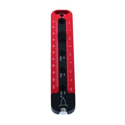 Woodworking Compasses Scriber Metric Inch Circle Ruler Fixed-point Marking Gauge