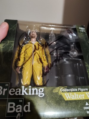 Breaking Bad Walter White Bryan Cranston Signed 2013 Con Exclsive Figure, Damage