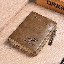 Brush Wallet Card Holder Wallet Card Storage Men'S Bag Wallet Card Holder Fashio