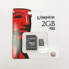 Kingston 2gb MicroSD & MicroSD Adapter - Brand New