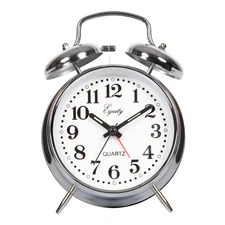 Equity 13014 Analog Twin Bell Alarm Clock