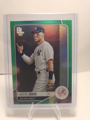     **Rare** 2023 Topps Big League Aaron Judge Green  /99  Yankees