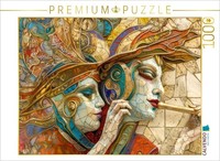 Calvendo Puzzle Art Deco Style | 1000 Pieces, Finished Size 25.2 × 18.9 In (64 ×