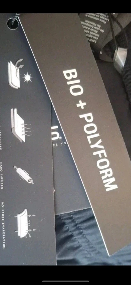 VIRUS Compression Pants Leggings XL Men’s Black Jogger UV protection - Image 2 of 3