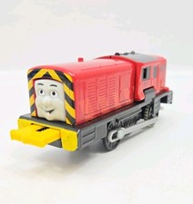 Motorized Trackmaster Thomas Friends Train Tank Crash Repair Salty Flip Face